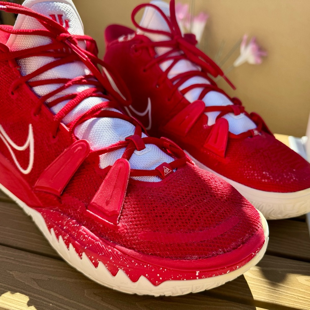 Nike Kyrie 7 TB Mens Basketball Shoes University Red White DA7767-603 Size 14